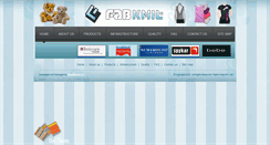 Desktop Screenshot of fabknit.com